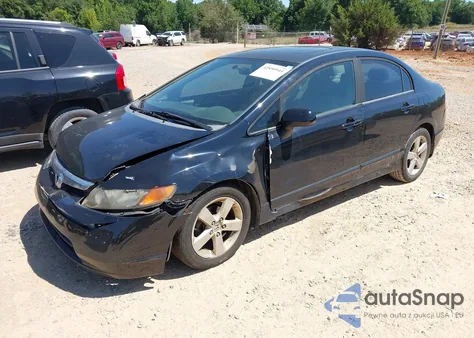 2008 Honda Civic Ex из США, поврежденный, VIN 1HGFA16858L095077